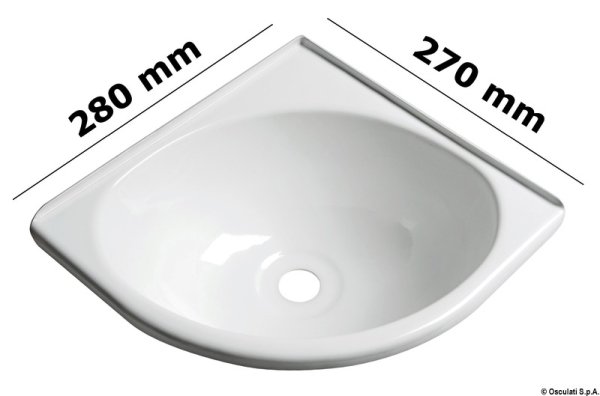 Lavello triangolare ABS - 50.270.47